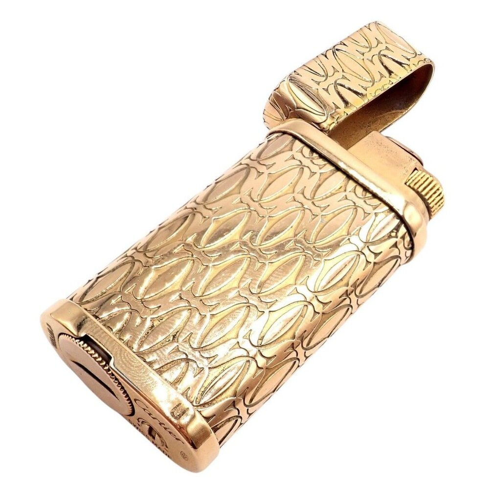 Vintage Cartier Pasha Rose Gold Tone Lighter - Picture 14 of 15